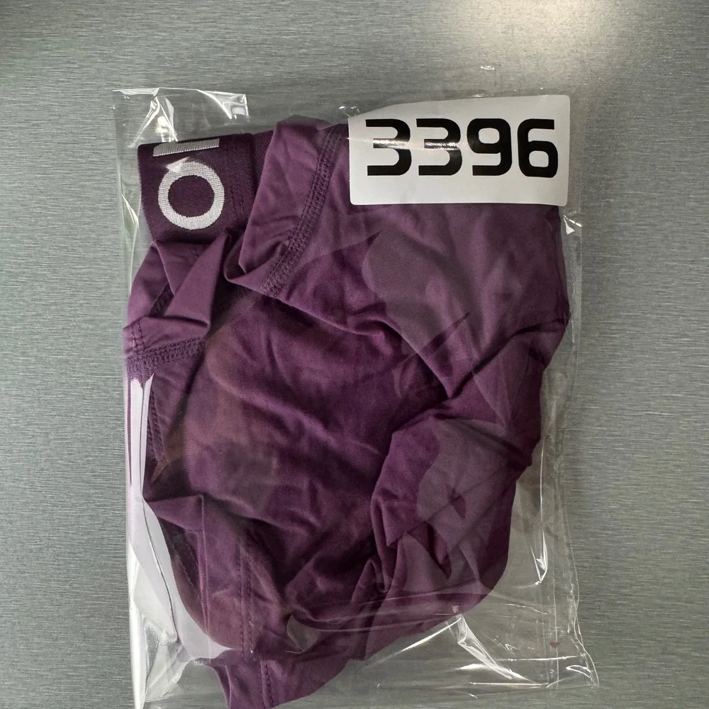 Step One Mens Purple Bamboo Viscose Boxer Briefs Anti-Chafe Size‎ M